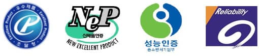 CF 파형강관 인증 마크